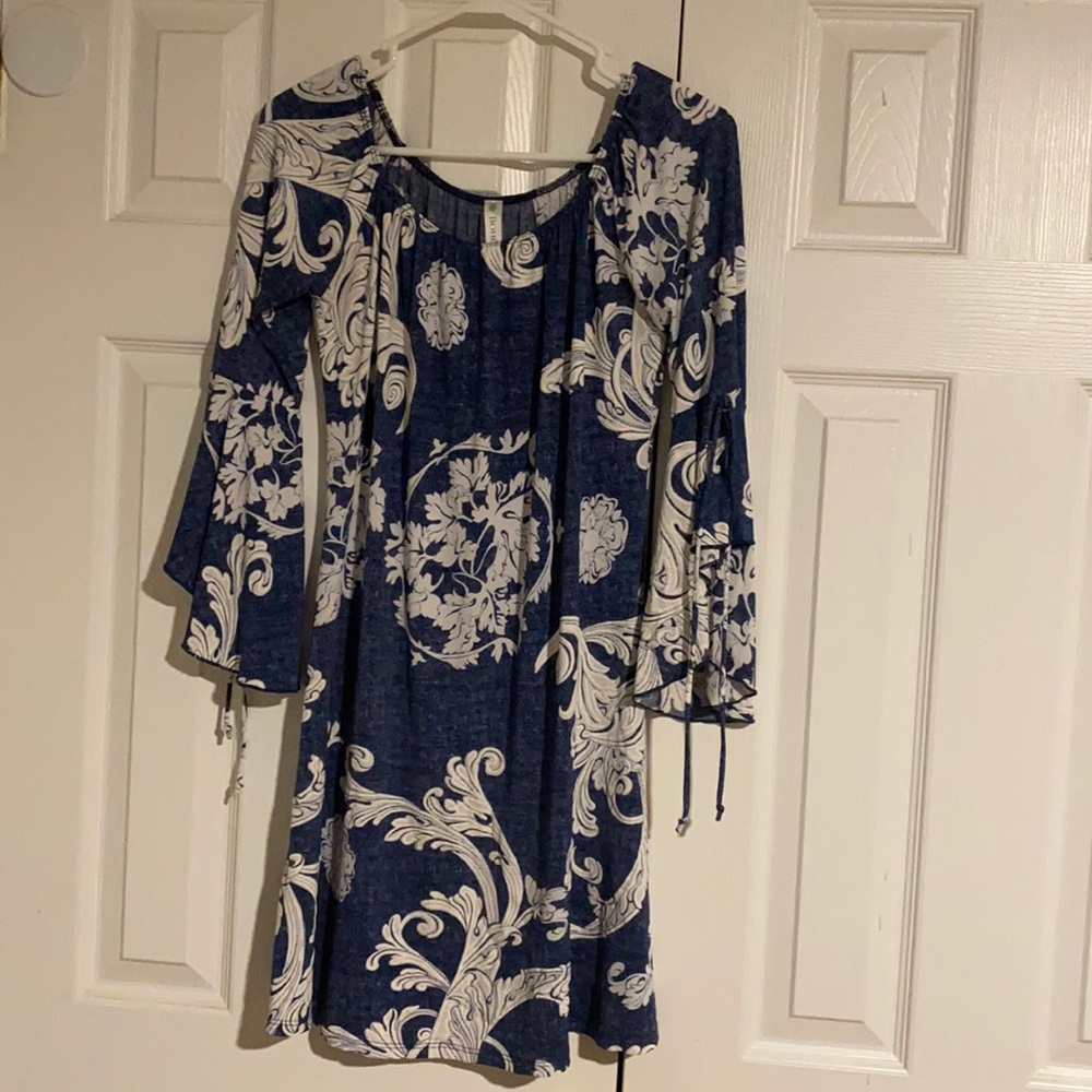 Boho Blu Boutique Dress